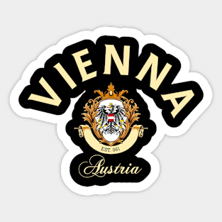 Vienna Austria Sticker